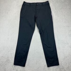 Rhone Pants Men 31 Black Commuter Pant Classic Stretch Performance Fits 32x28